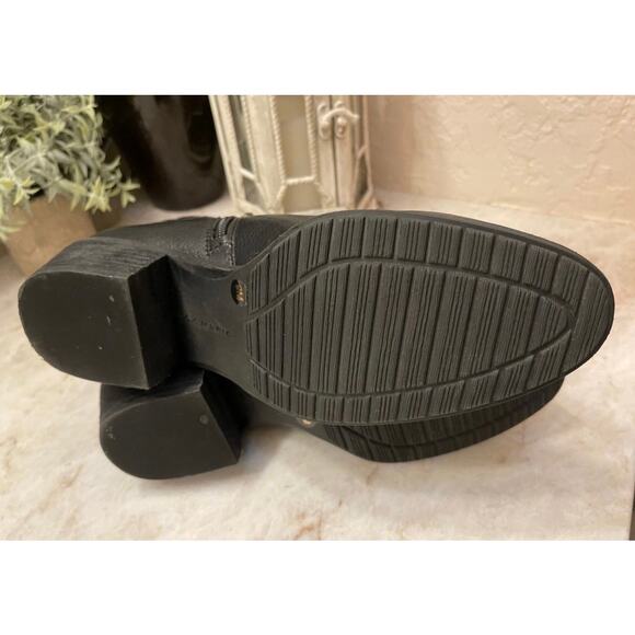 Alex Marie black leather boots Sz 9 - Picture 8 of 10